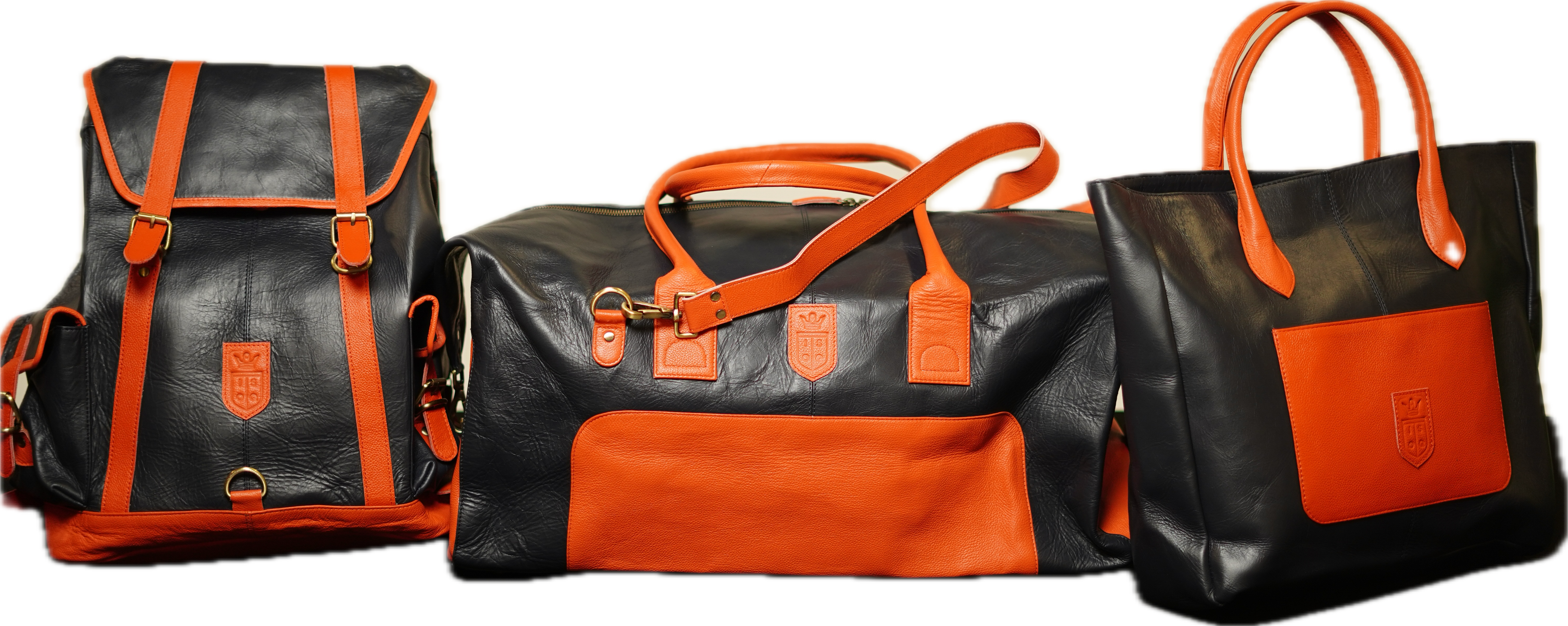 Croc Duffle Bag Red & Black