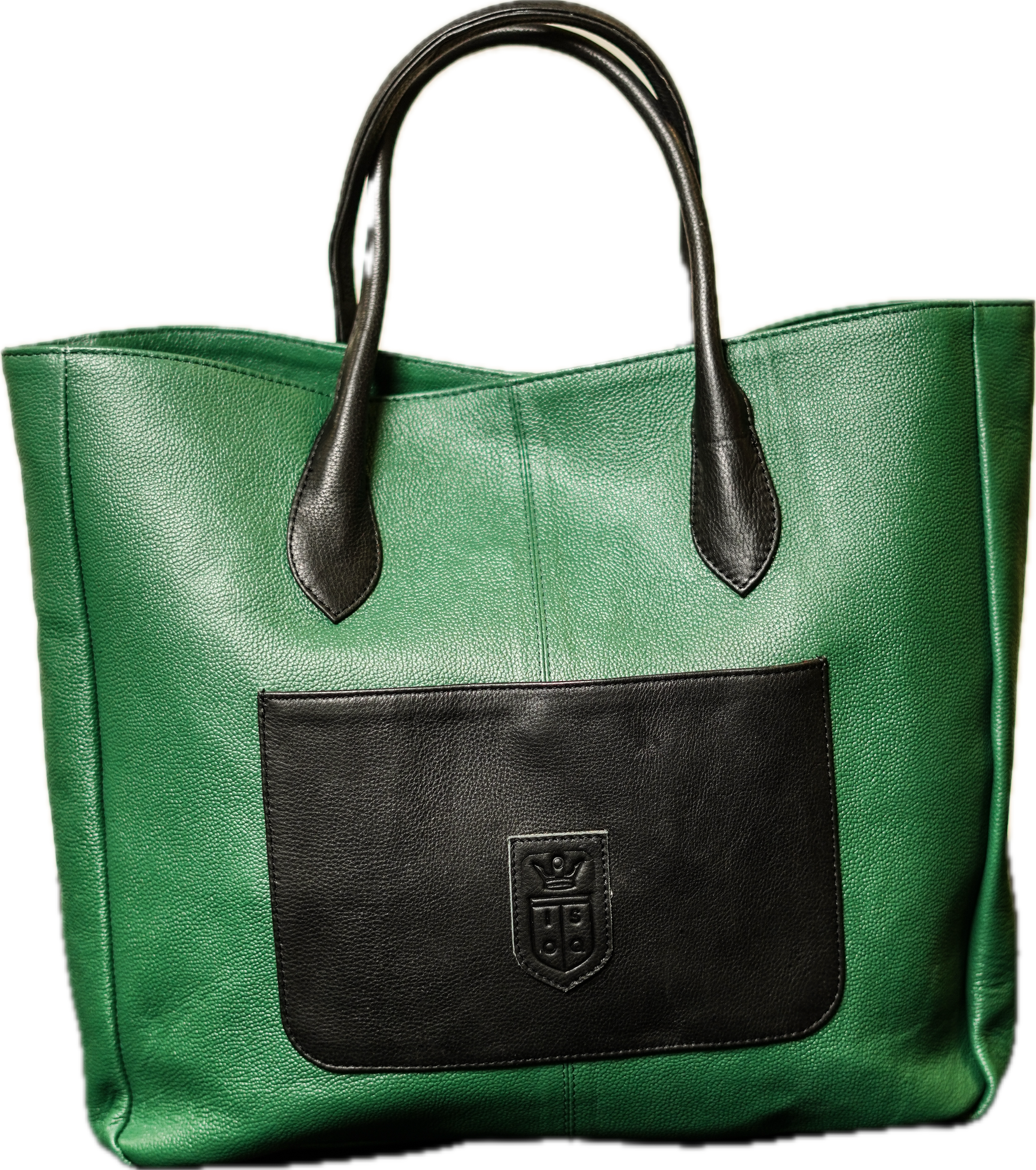 ISOQ Tote Bag Green & Black