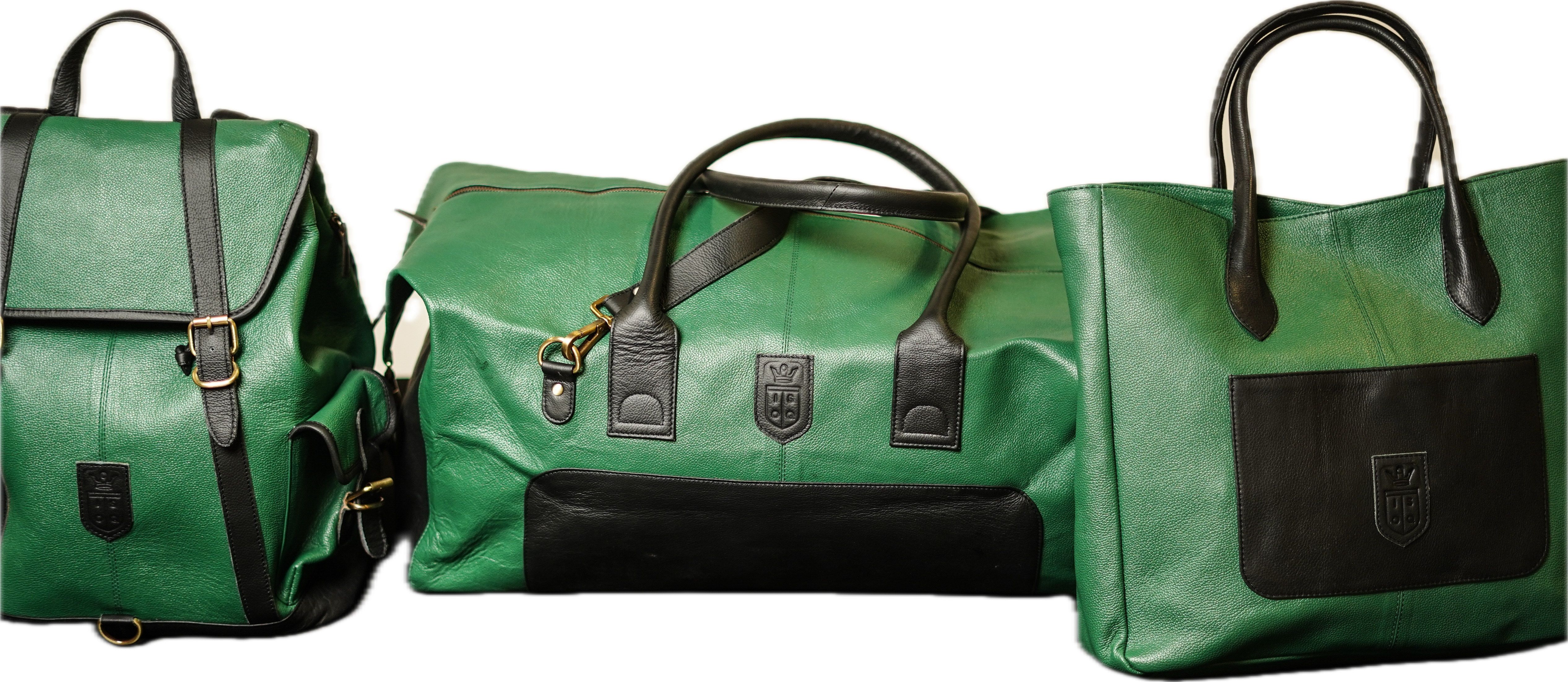 ISOQ Tote Bag Green & Black