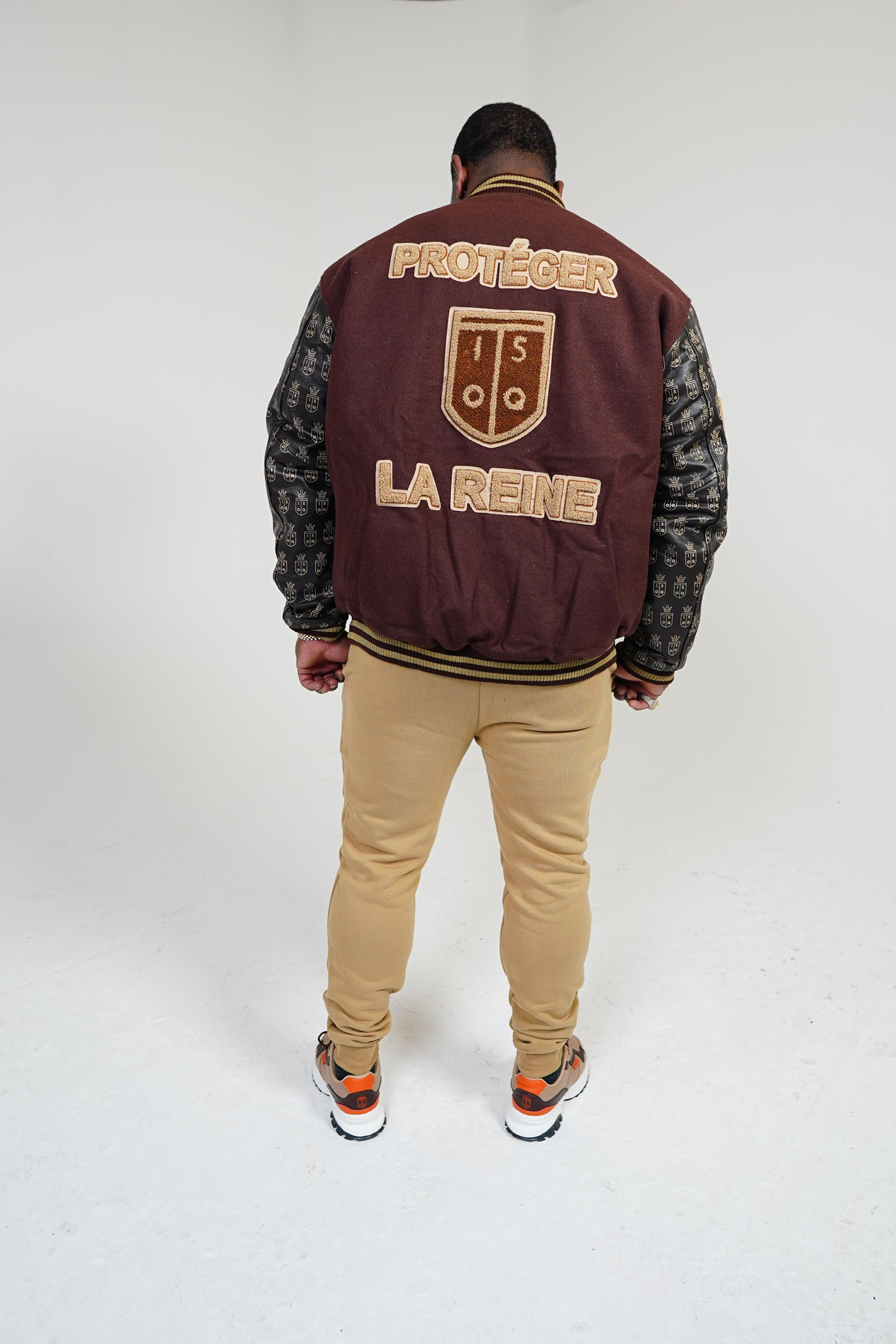 IOSQ LOGO VARSITY Brown / Tan