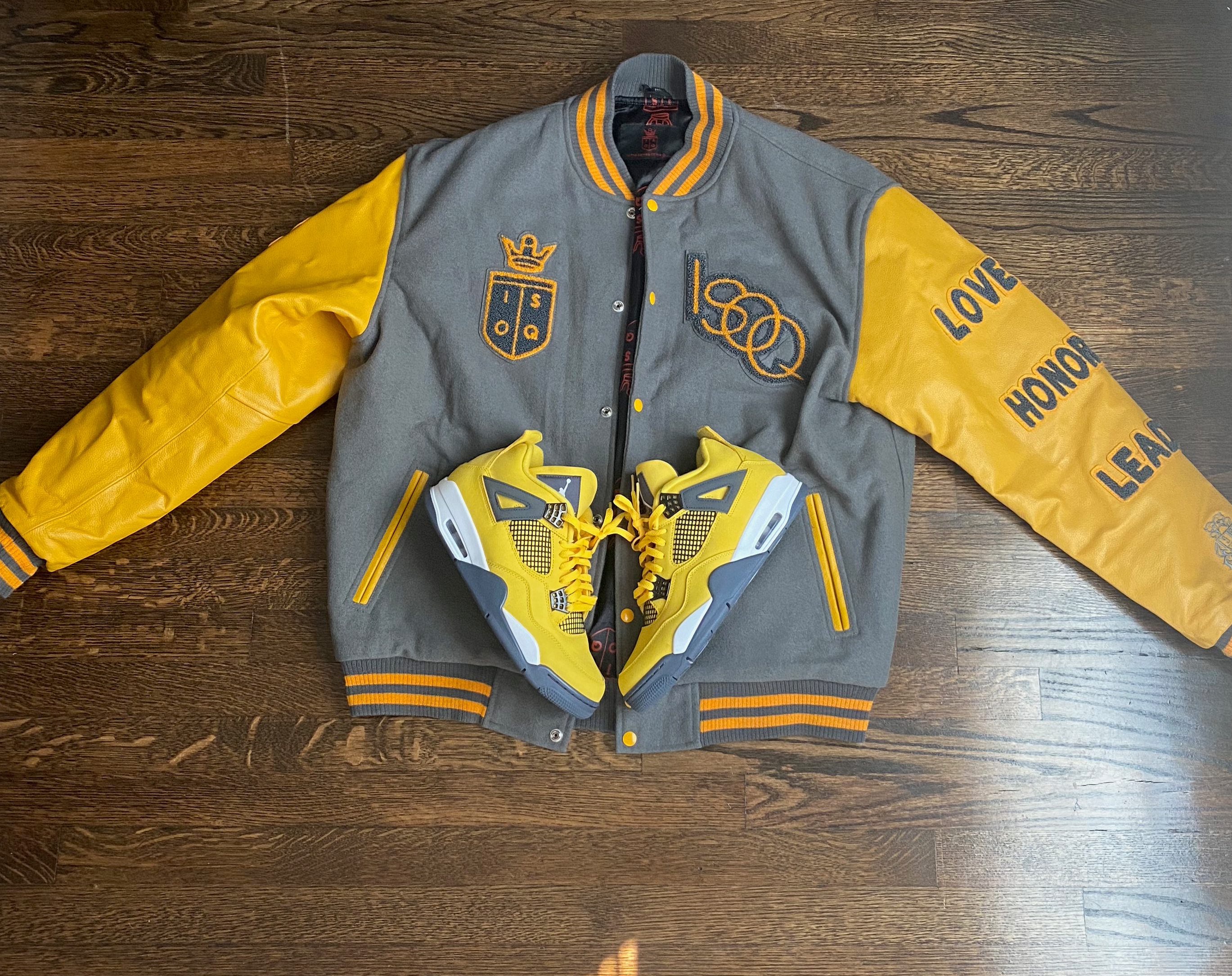 IOSQ VARSITY Grey / Yellow