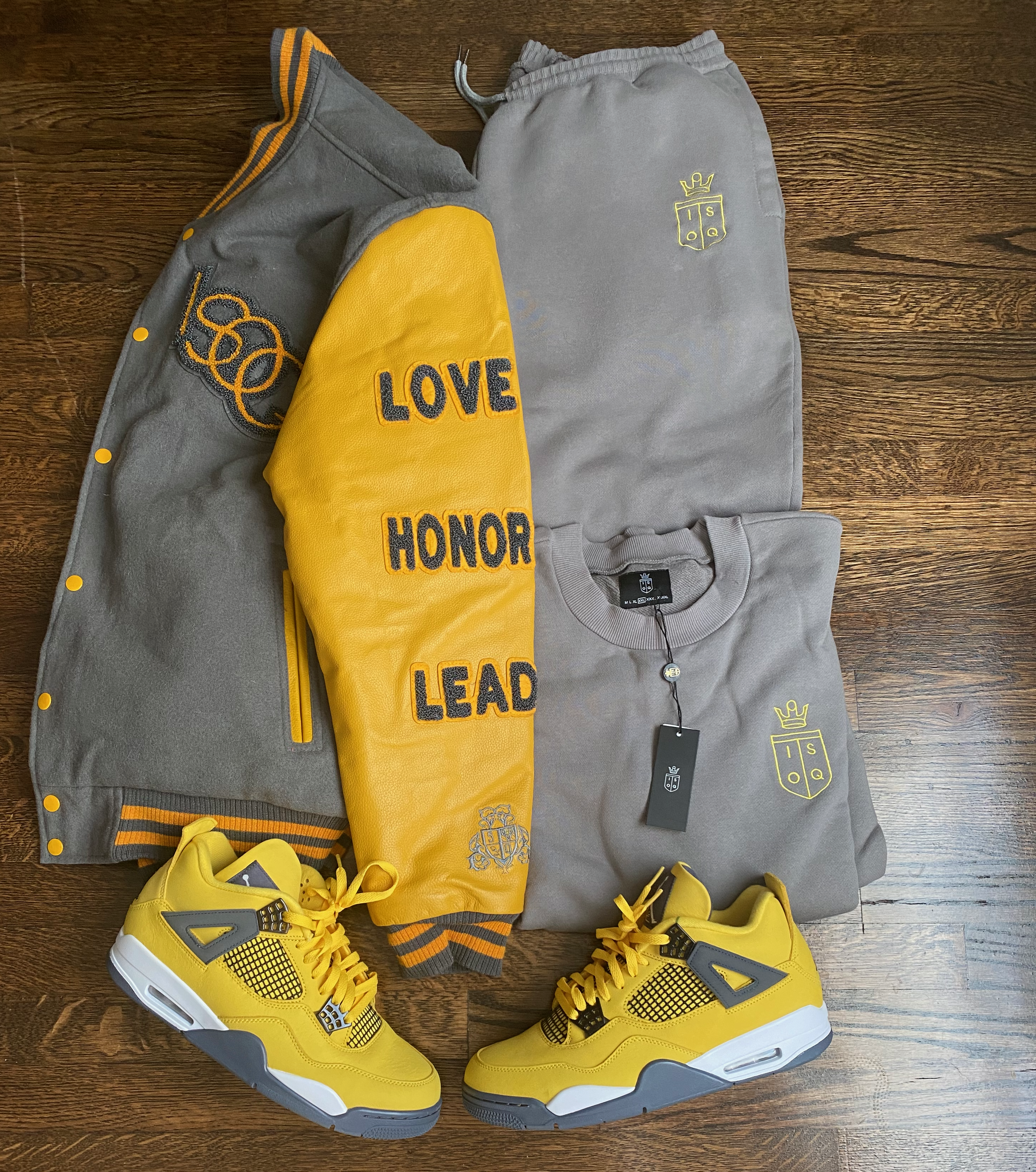 IOSQ VARSITY Grey / Yellow