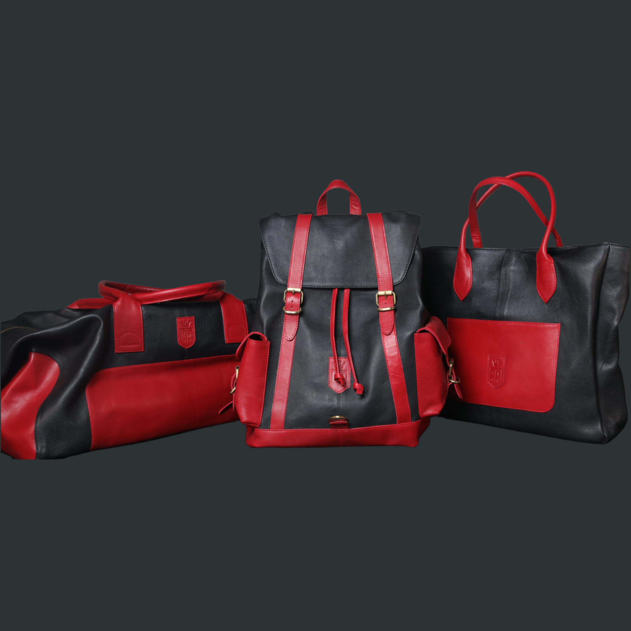 ISOQ DUFFLE Bag Black / Red