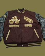 Load image into Gallery viewer, IOSQ LOGO VARSITY Brown / Tan
