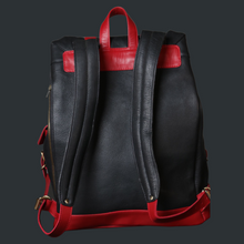 Load image into Gallery viewer, ISOQ Backpack Black &amp; Red
