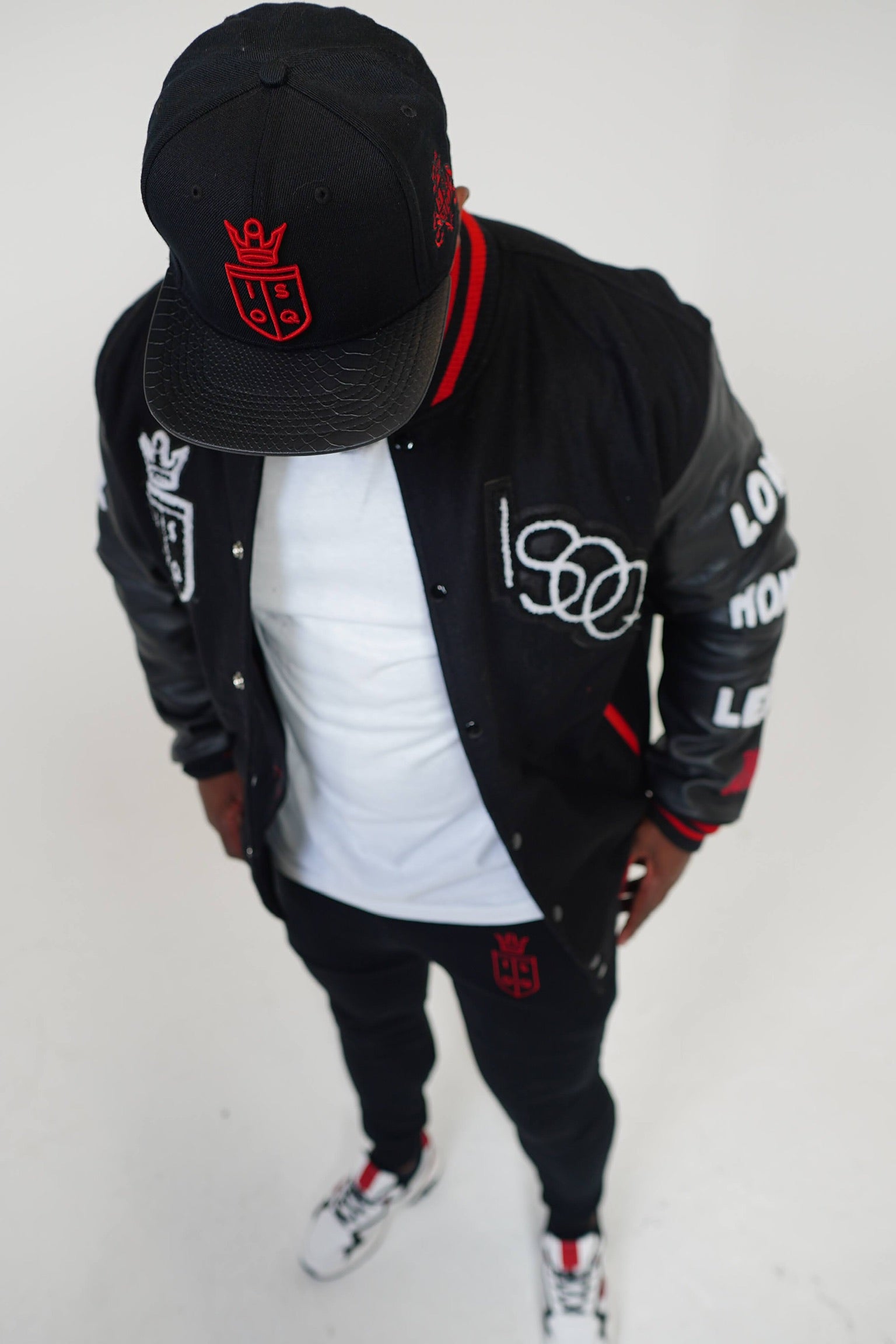 IOSQ VARSITY Black / Red / White