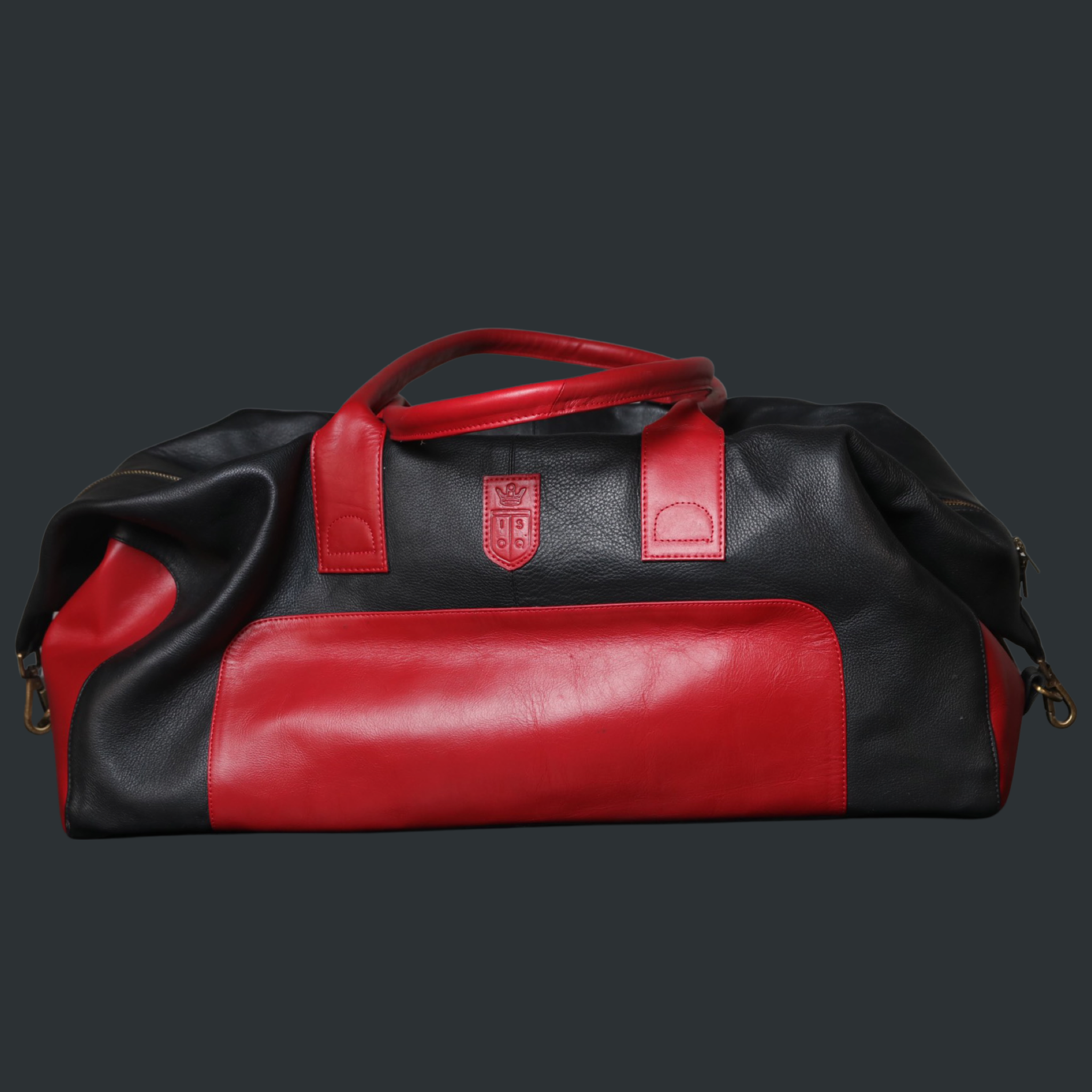 ISOQ DUFFLE Bag Black / Red
