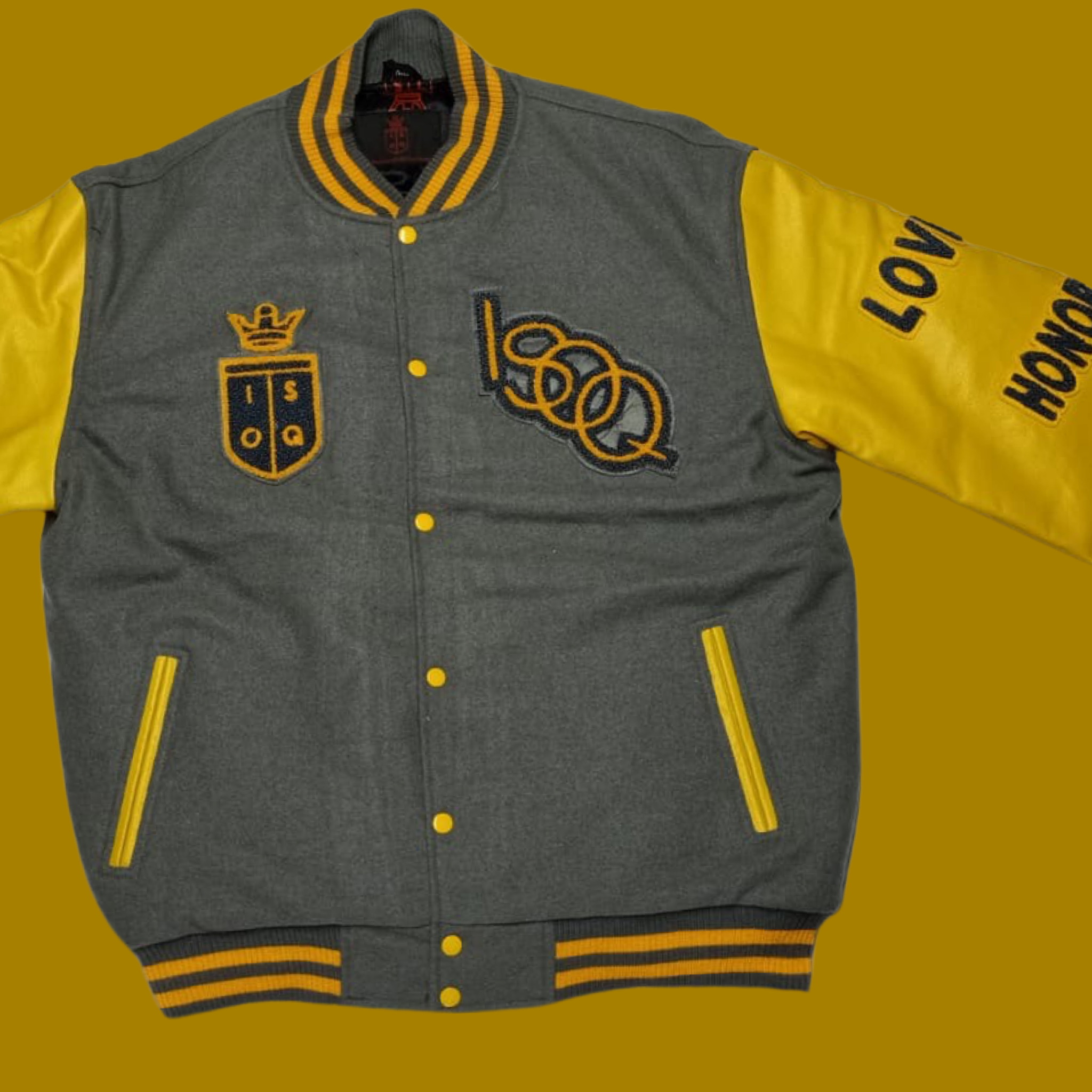 IOSQ VARSITY Grey / Yellow
